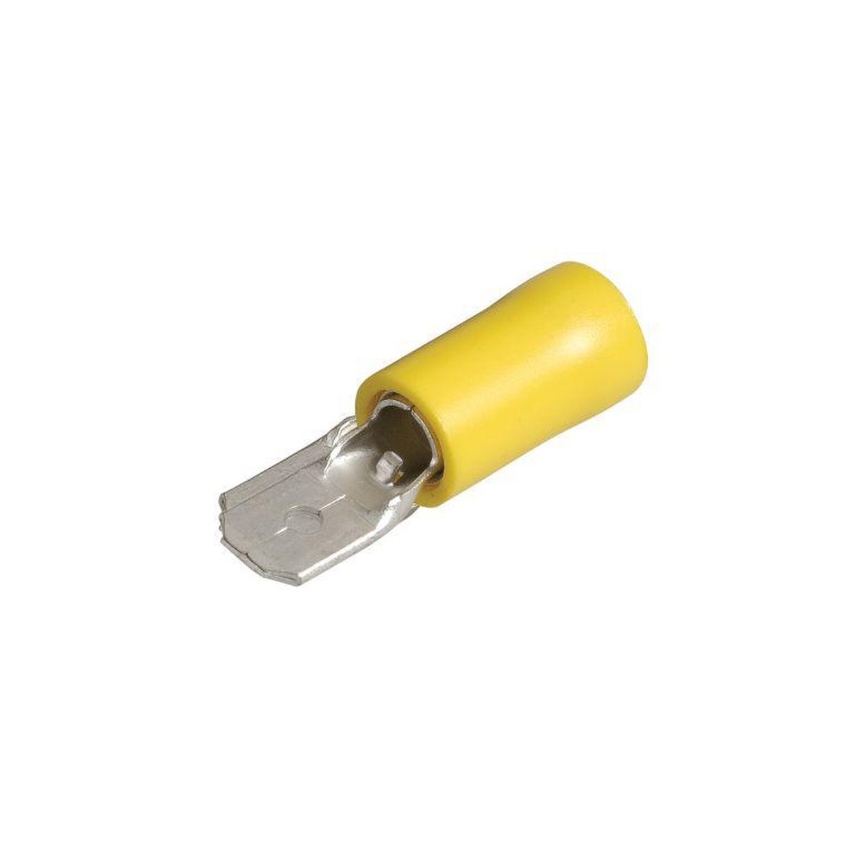 Narva Terminal Male Blade Yellow 6.3mm (100Pk) 56124