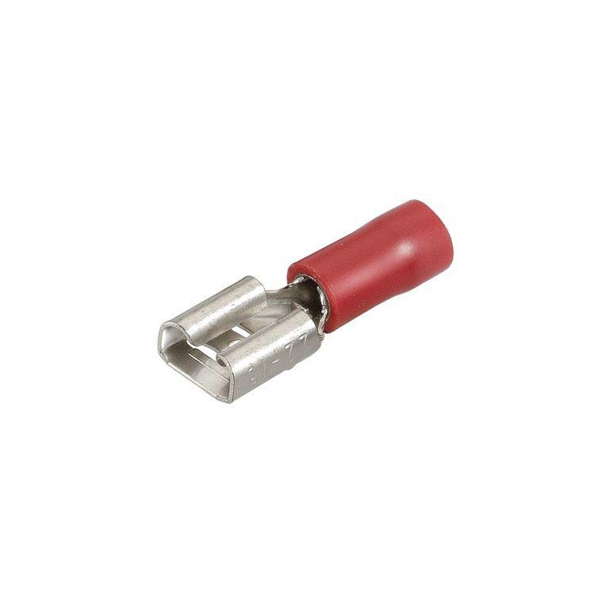 Narva Terminal Female Blade Red 6.3mm (100Pk) 56134