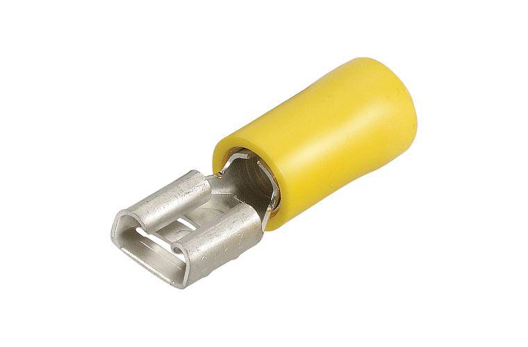 Narva Terminal Female Blade Yellow 5-6mm (100Pk) 56140