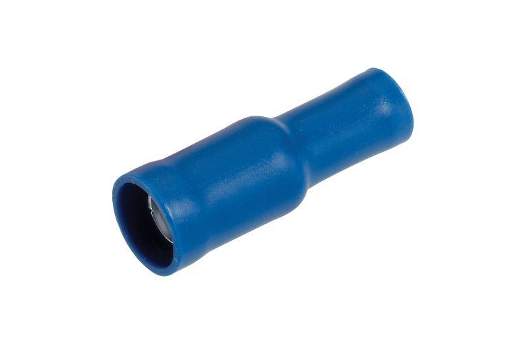 Narva Terminal Female Bullet Blue 5mm (100Pk) 56152