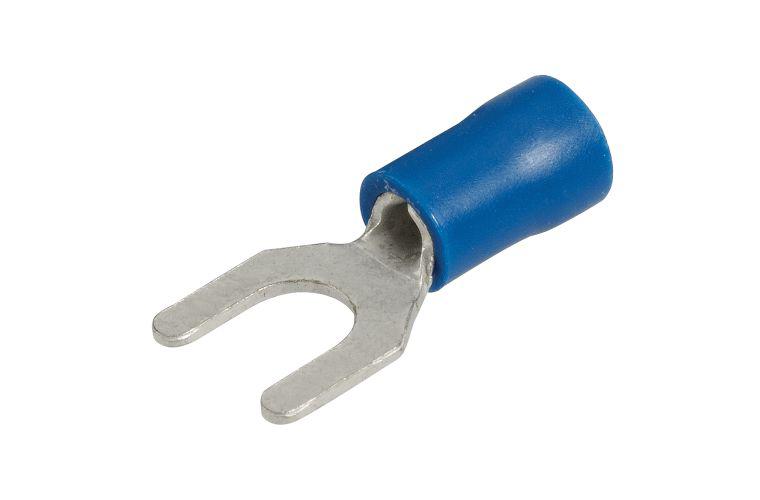 Narva Terminal Male Blade Blue 5mm (100Pk) 56168