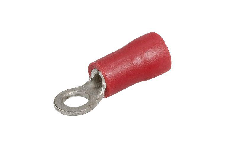 Narva Terminal Ring Red 3mm (100Pk) 56169