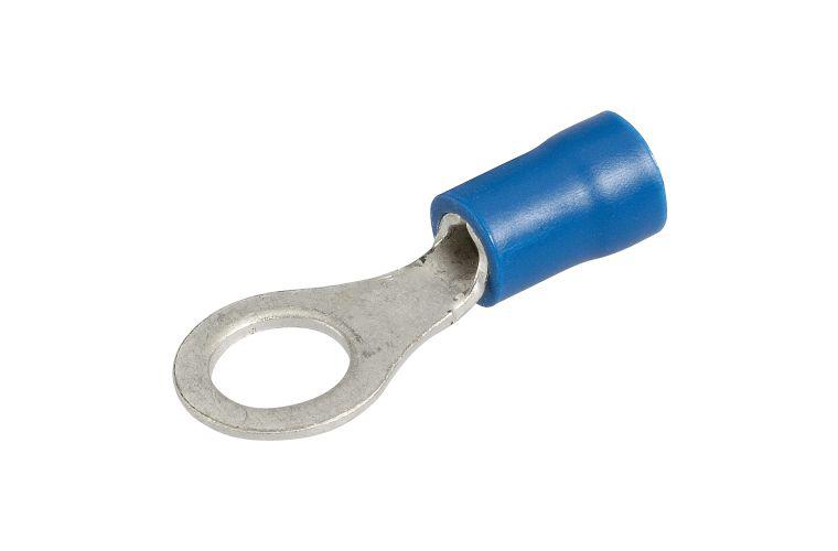 Narva Terminal Ring Blue 6.3mm (100Pk) 56180