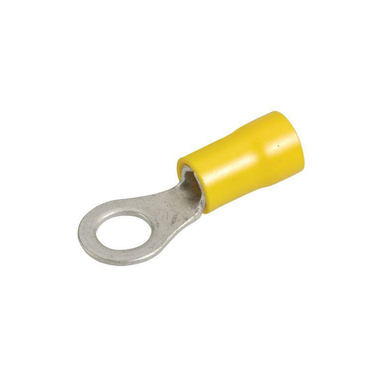 Narva Terminal Ring Yellow 6.3mm (100Pk) 56188