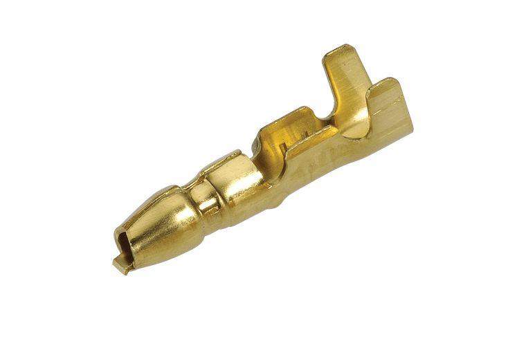 Narva Terminal Male Bullet Non Insulated 4mm (100Pk) 56205