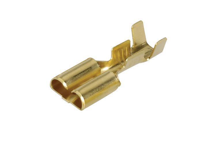 Narva Terminal Female Blade Non Insulated 6.3mm (100Pk) 56224