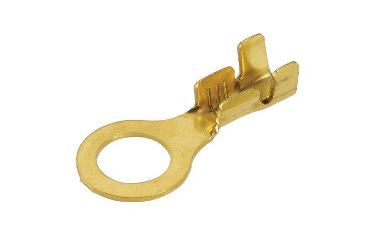 Narva Terminal Ring Non Insulated 6.3mm (100Pk) 56236