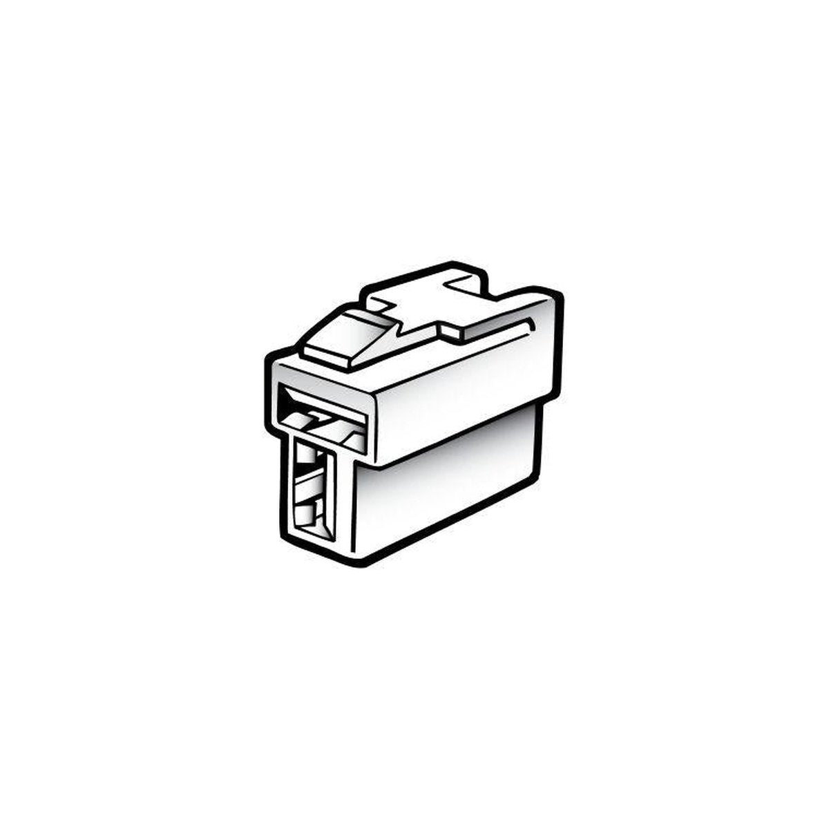 Narva Quick Connect Housing Male 2 Pole (10Pk) 56252