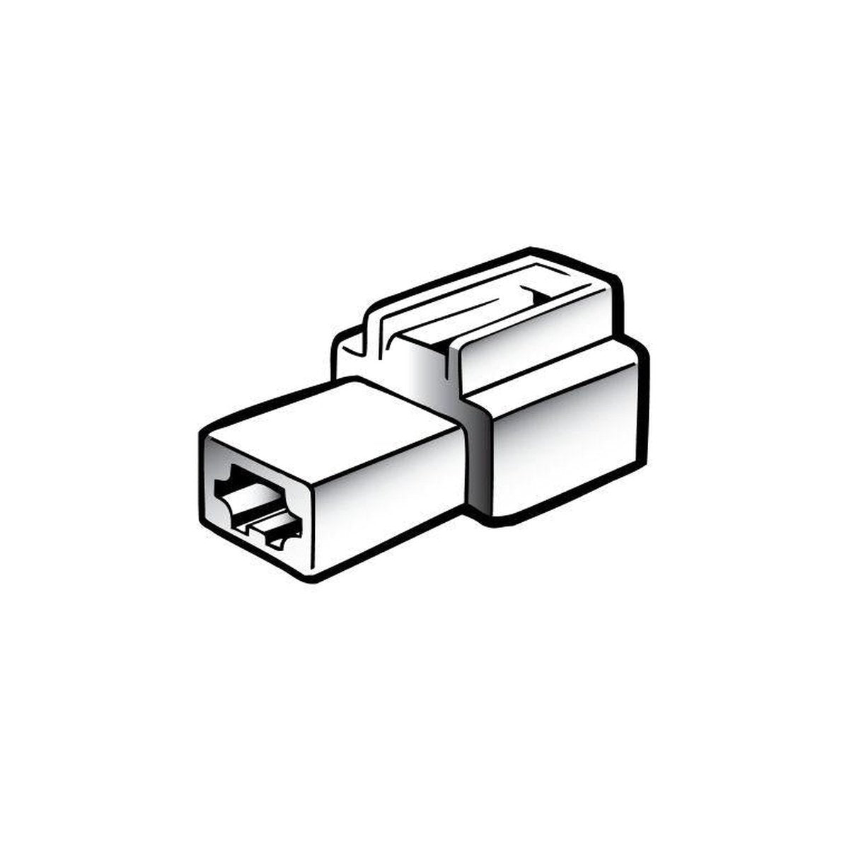 Narva Quick Connect Housing Female 1 Pole (10Pk) 56261