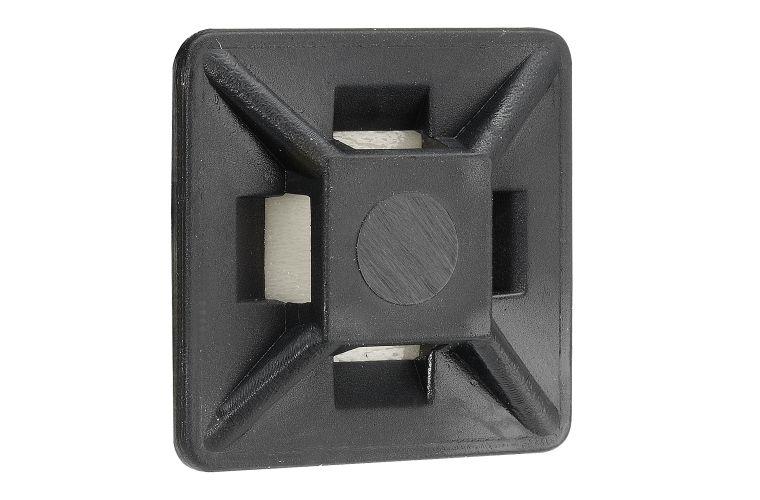 Narva Cable Tie Mounts Black 19mm (100Pk) 56442