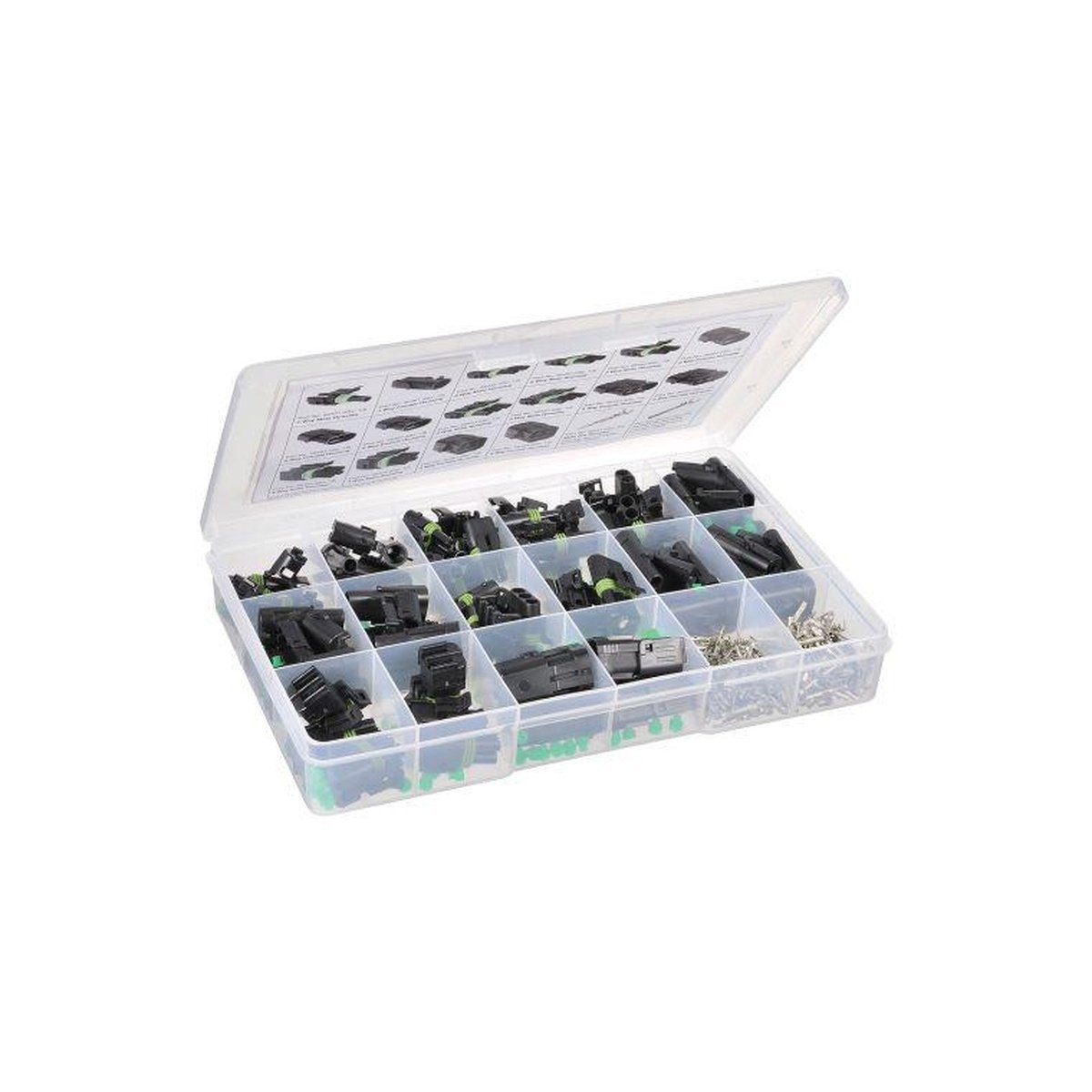 Narva Weatherproof Connector Assortment (218Pk) 56450