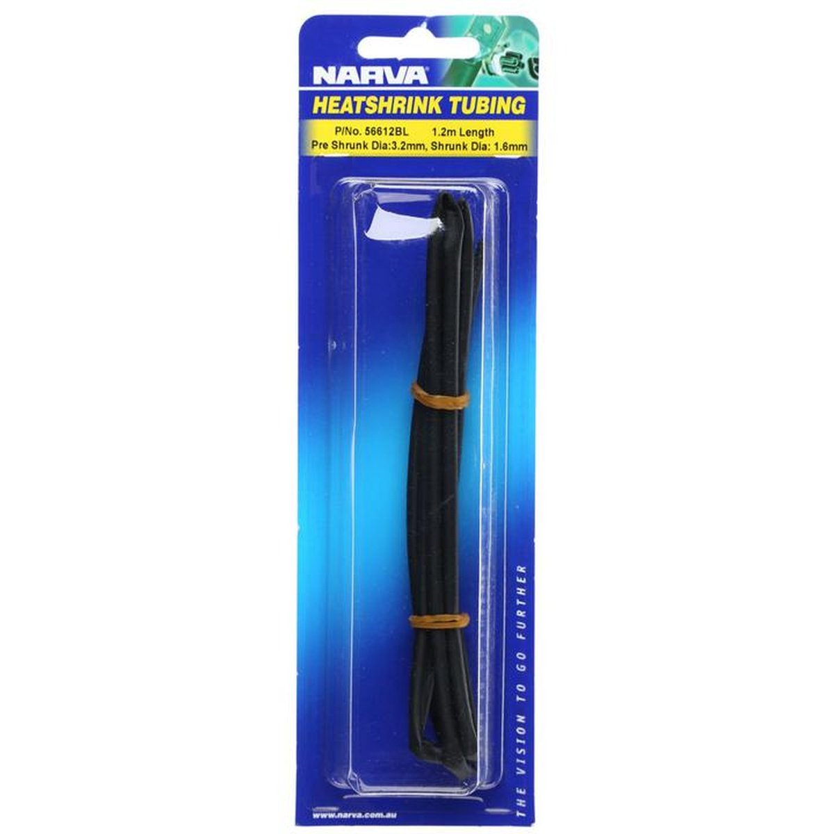 Narva Heat Shrink 1.2M Black 56612BL