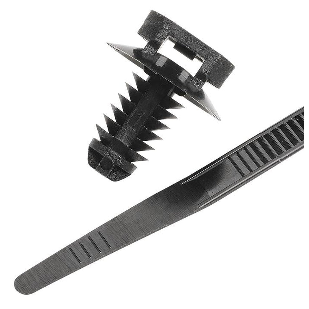 Narva Cable Tie With Fir Tree Mount 4.8x200mm (25Pk) 56800