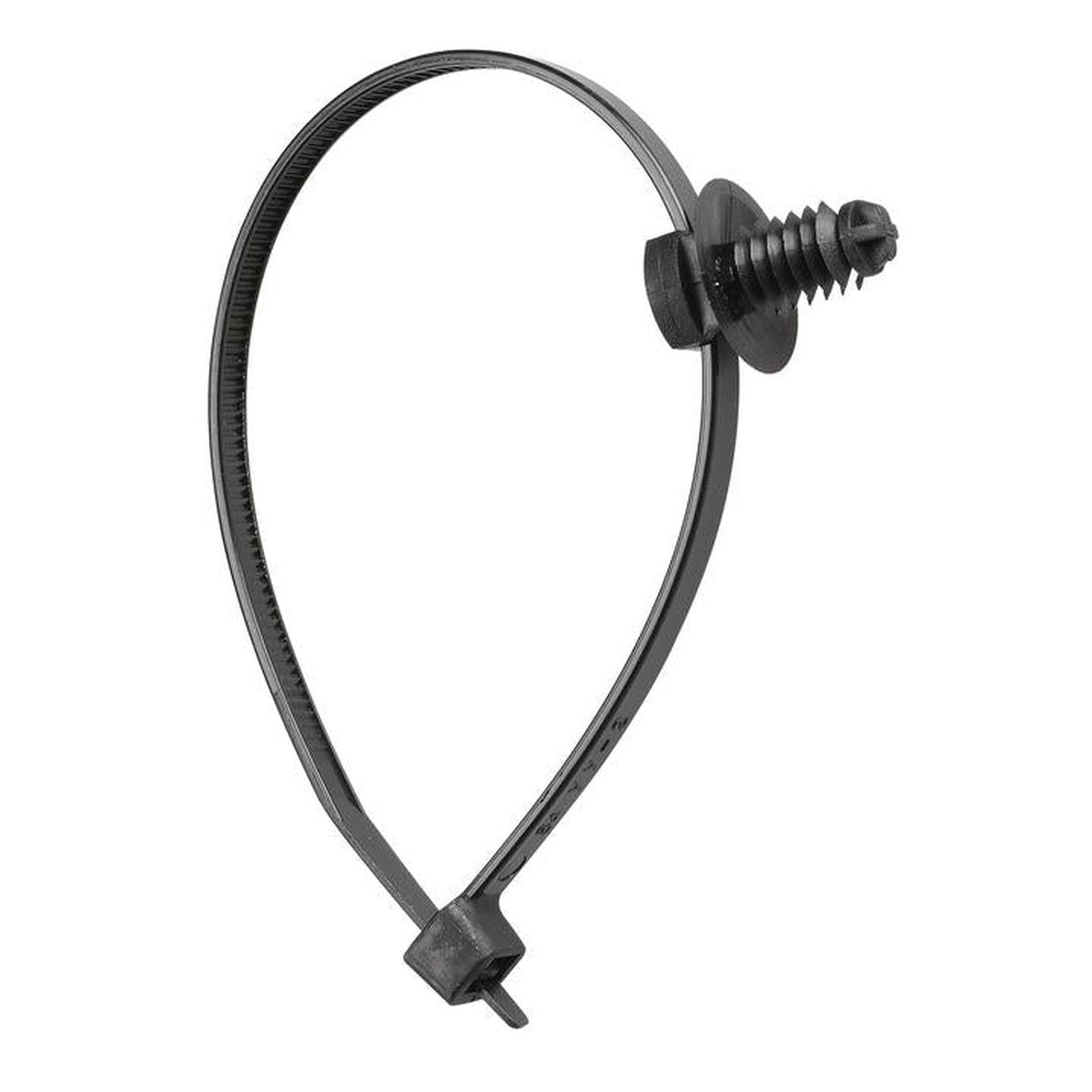 Narva Cable Tie With Fir Tree Mount 4.8x200mm (25Pk) 56800