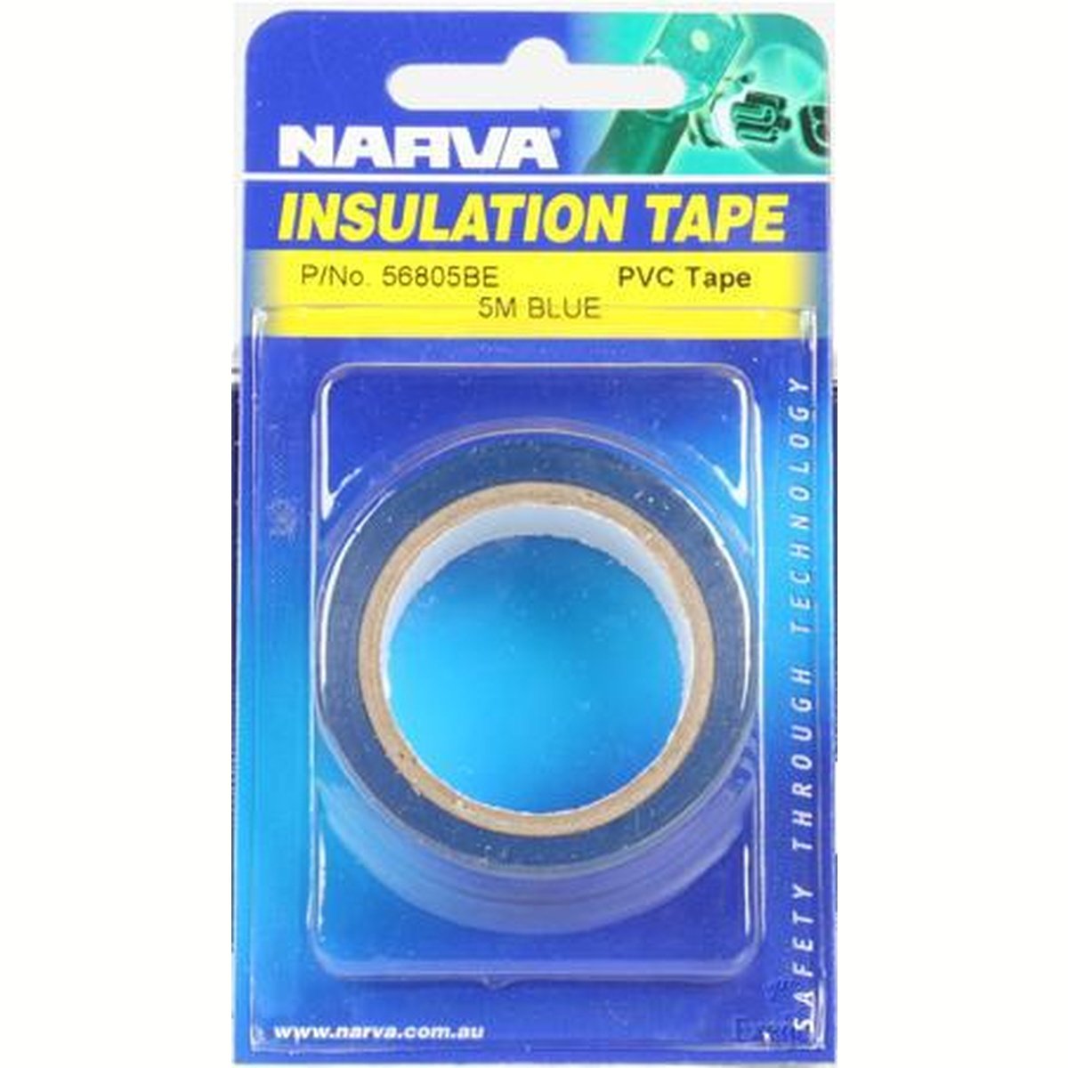 Narva PVC Insulation Tape 19mm x 5m Blue 56805BE