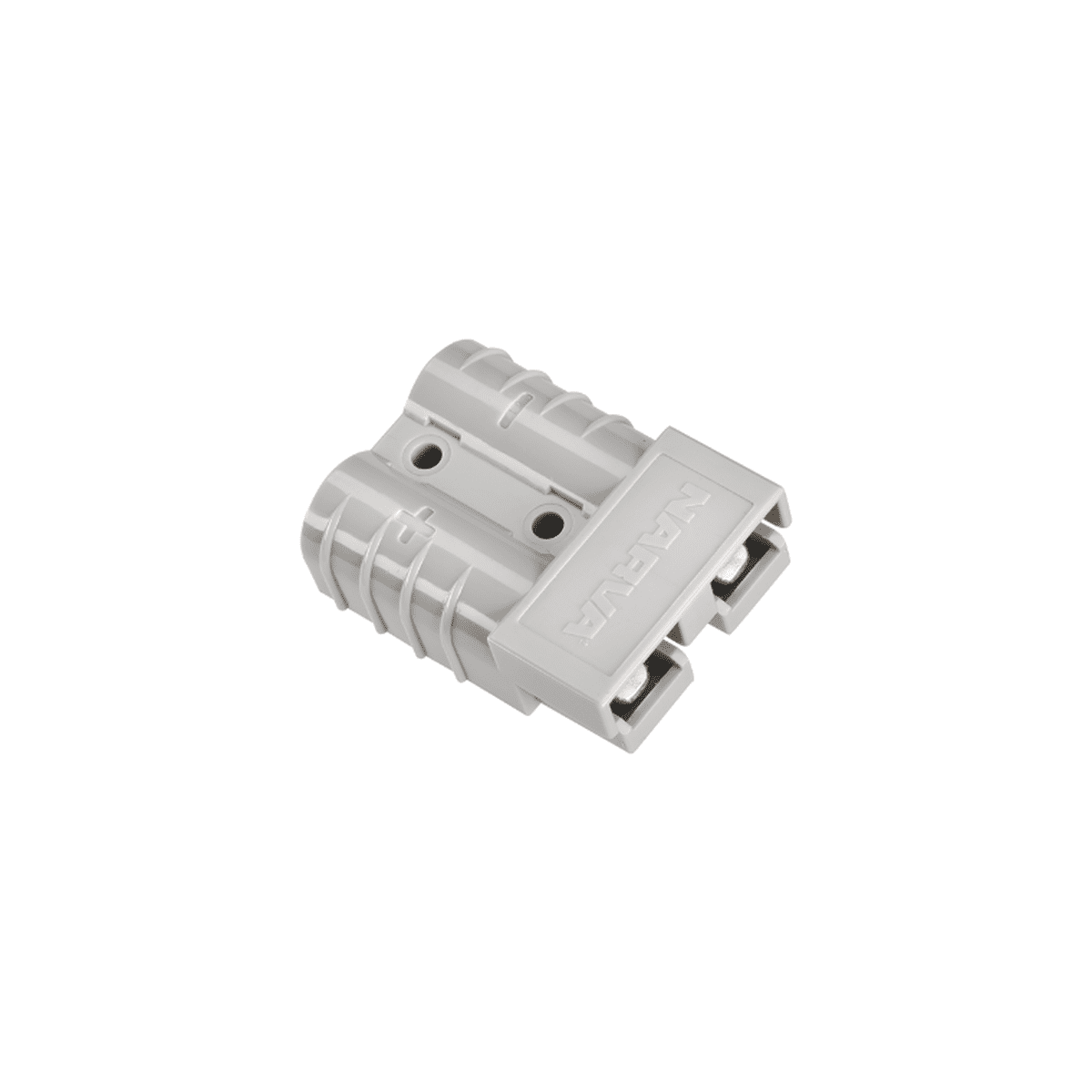 Narva Heavy Duty 50A Connector Housing with Copper Terminals Grey 57200/20