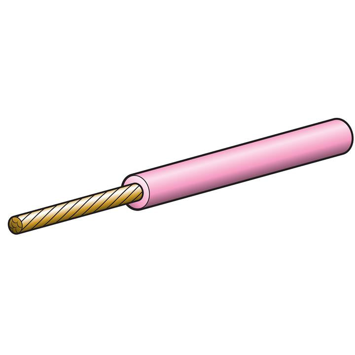 Narva Cable Single Core 5A 2.5mm x 30m Pink 5812-30PK