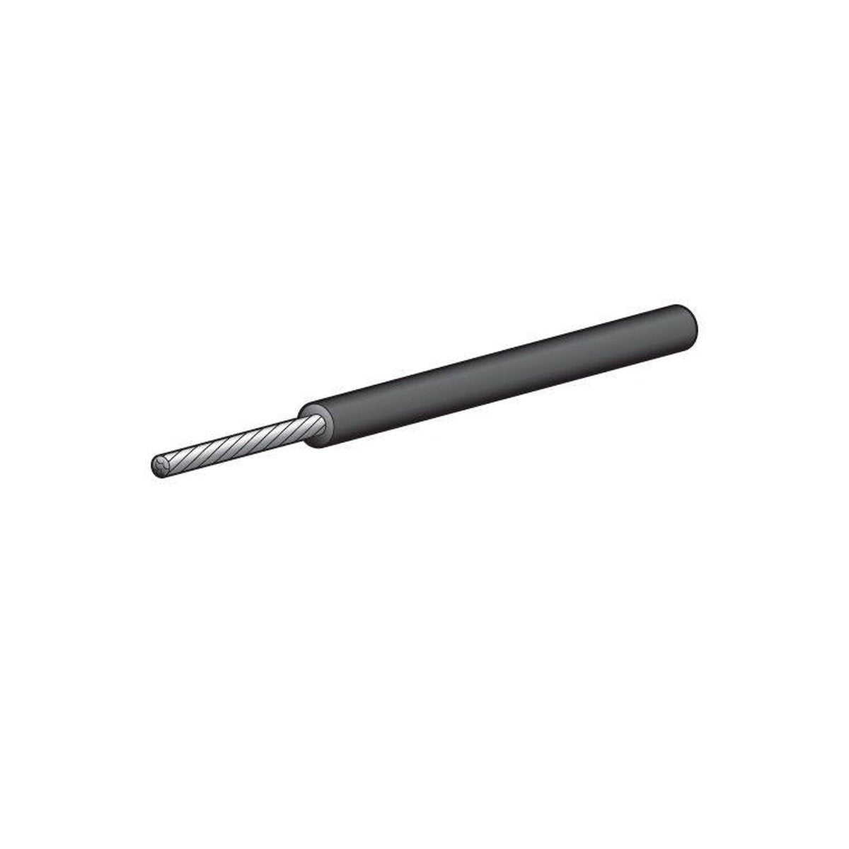 Narva Cable Marine Single Core 4A 2mm x 30m Black 5812M-30BK