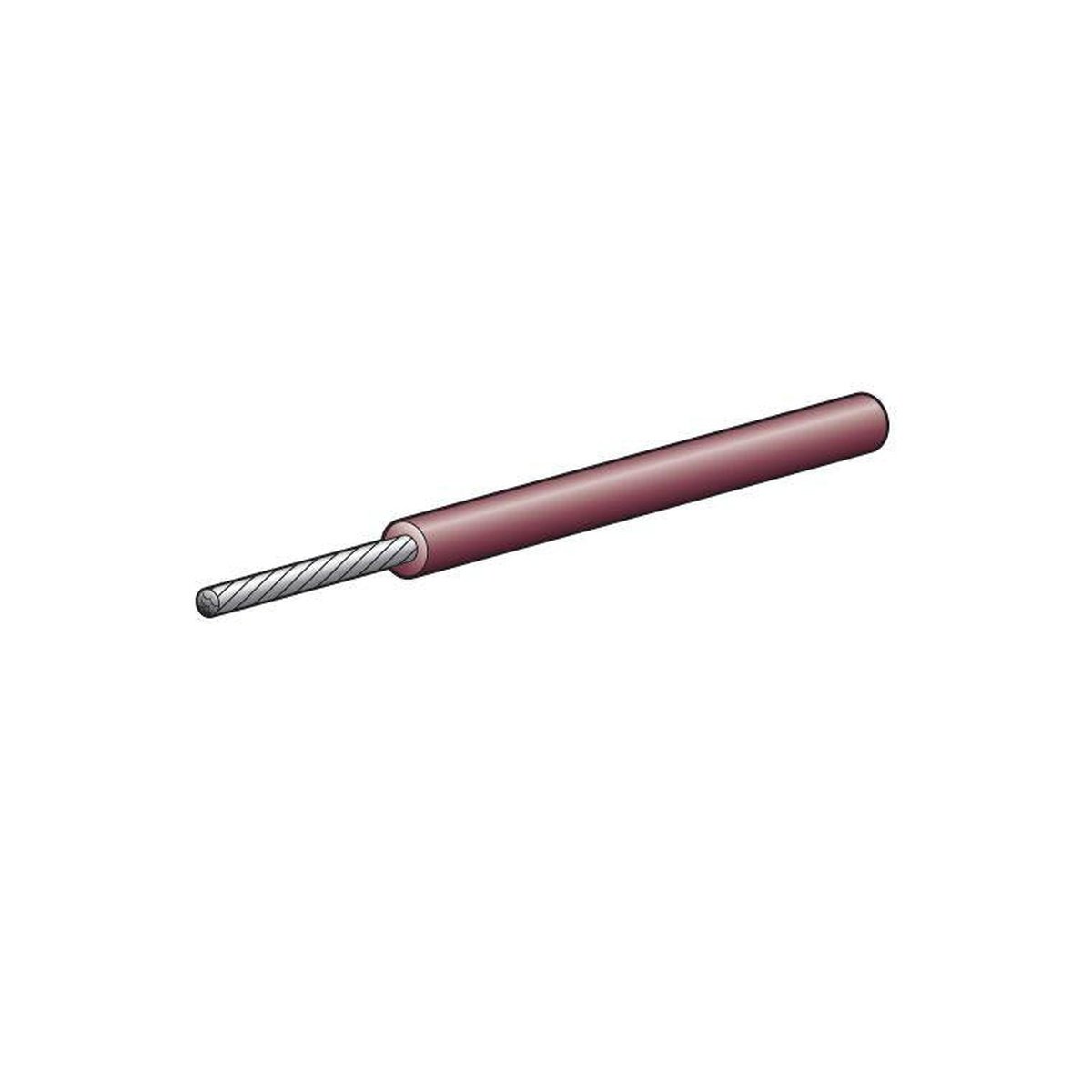 Narva Cable Marine Single Core 4A 2mm x 30m Brown 5812M-30BN