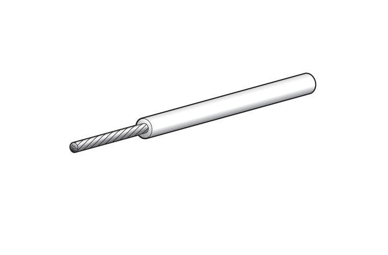 Narva Cable Marine Single Core 4A 2mm x 30m White 5812M-30WE