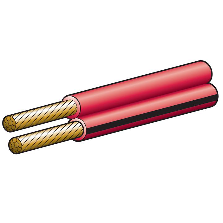 Narva Cable Figure 8 10A 3mm x 30m Red/Black 5823-30F8
