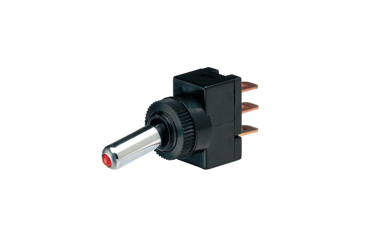 Narva Switch Toggle Illuminated On Off Red 60049BL
