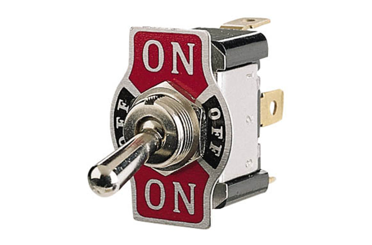 Narva Toggle Switch On/Off With Tab 60061BL