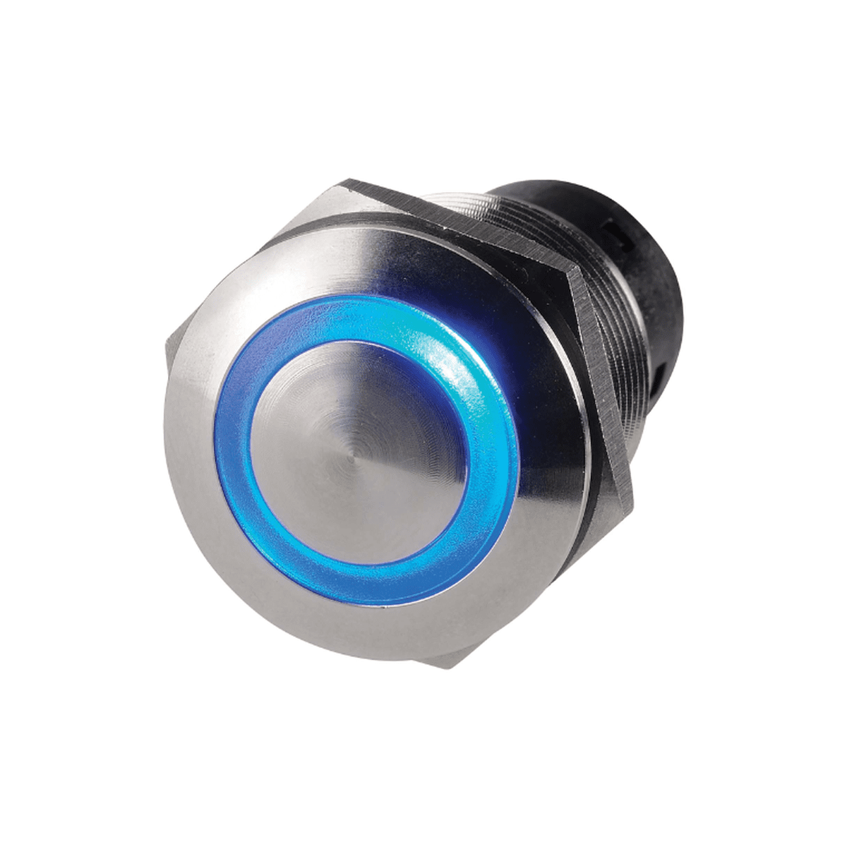 Narva LED Push Button Off/On Switch Blue 39mm x 22mm 60074BL