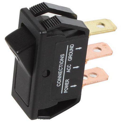 Narva Rocker Switch 12V On/Off LED Blue 62001BL