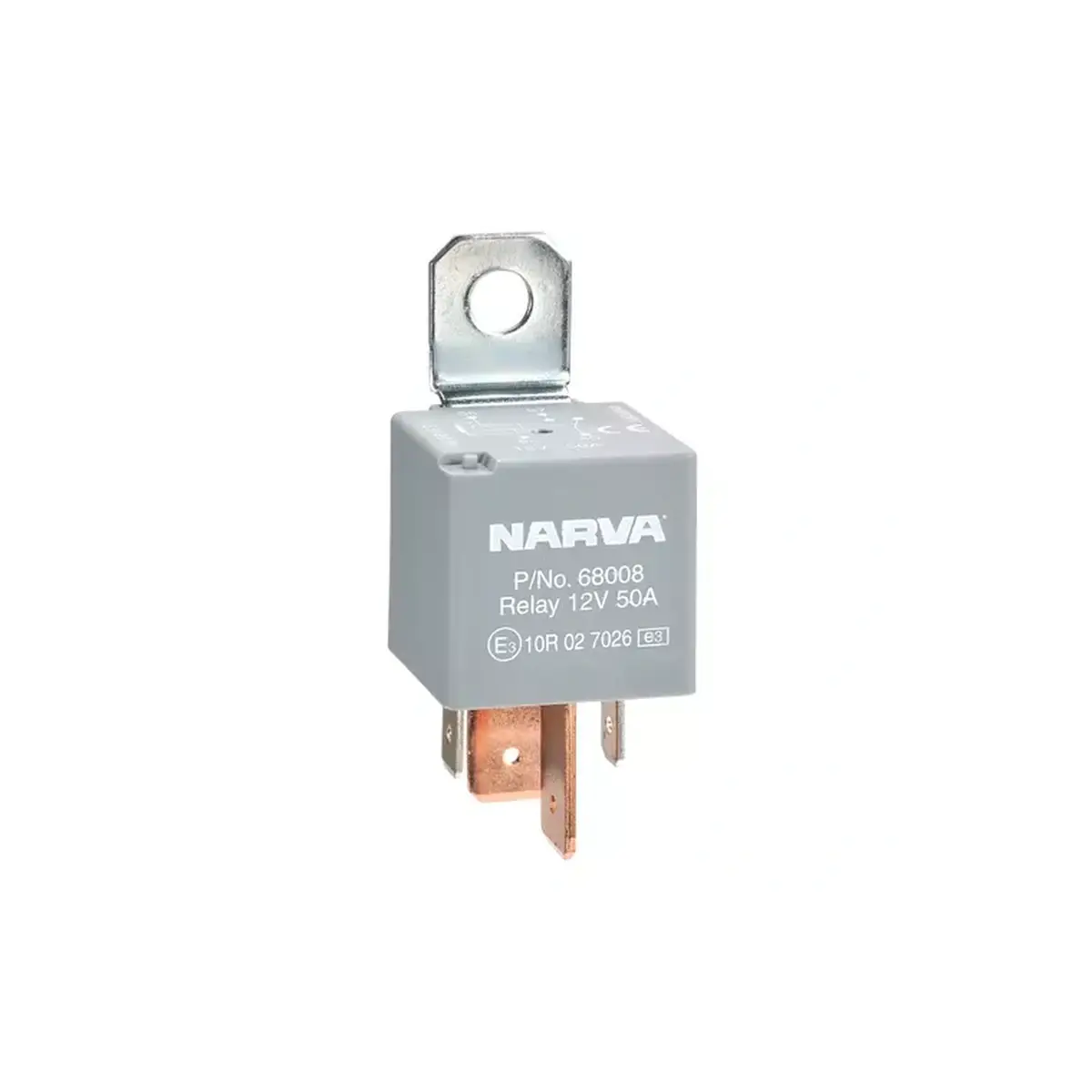 Narva Relay Normally Open With Resistor 12V 4 Pin 50A 68008BL