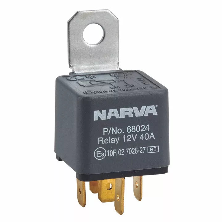 Narva Relay 12V 5Pin 30 Amp 68024BL