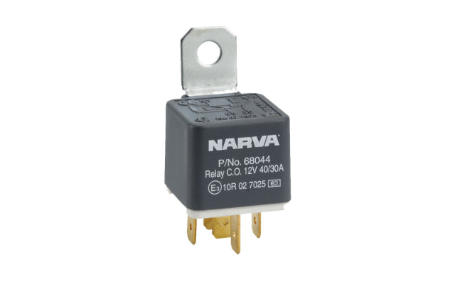 Narva Relay Change-Over With Resistor 12V 5 Pin 40A/30A 68044