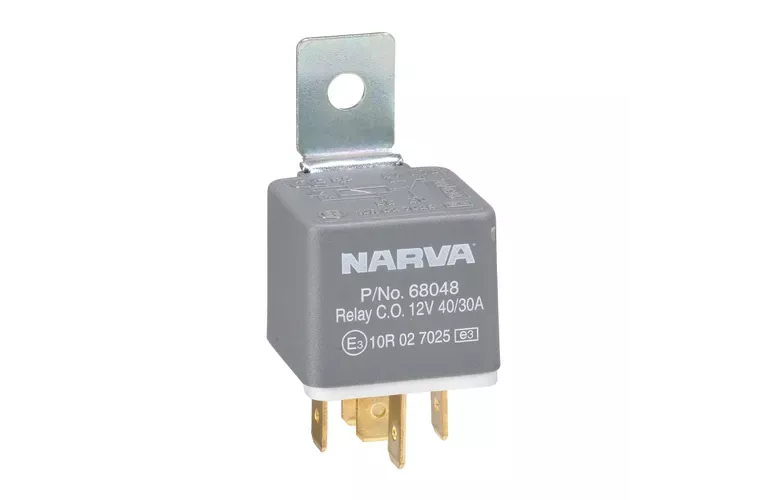 Narva Relay Change-Over With Diode 12V 5 Pin 40A/30A 68048