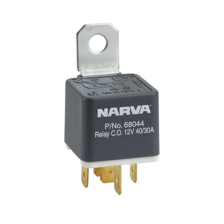 Narva Relay Change-Over With Resistor 24V 5 Pin 30A/20A 68052BL