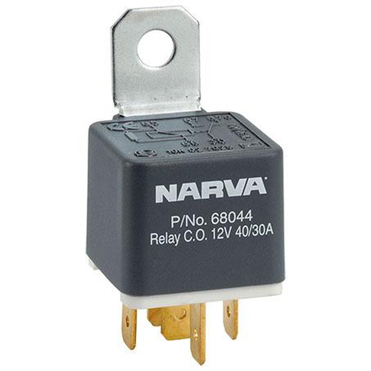 Narva Relay Change-Over With Diode 24V 5 Pin 30A/20A 68056