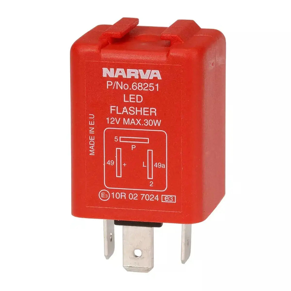 Narva Flasher Unit LED 12V 3 Pin 68251BL