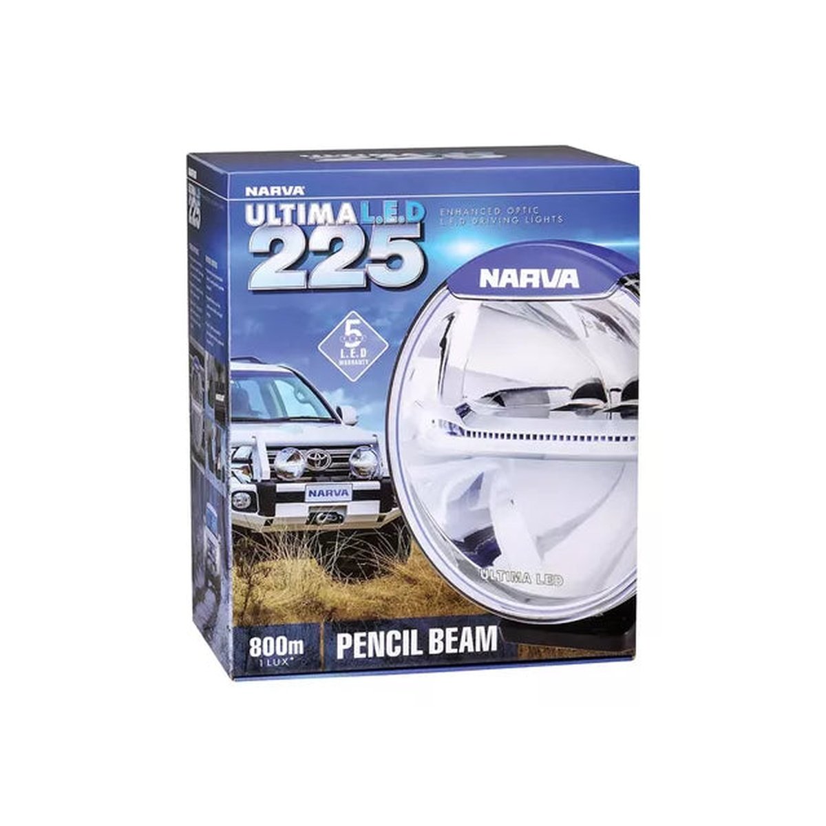 Narva Ultima 225 LED Pencil Beam Driving Light 9-33V 45W 71668