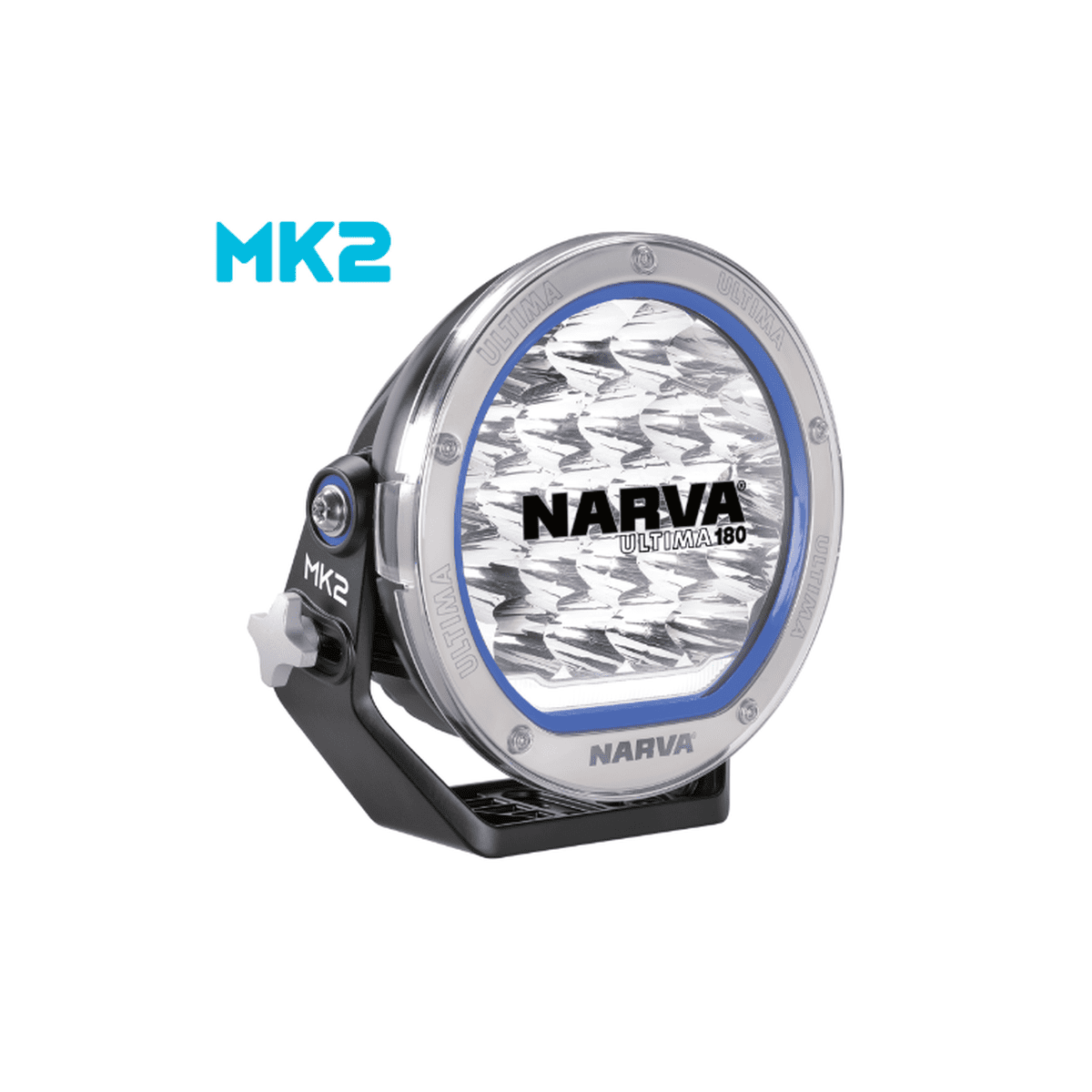 Narva Ultima 180 MK2 LED Light Satin Driving Light 180mm 9-33V 120W 5700K 71730S