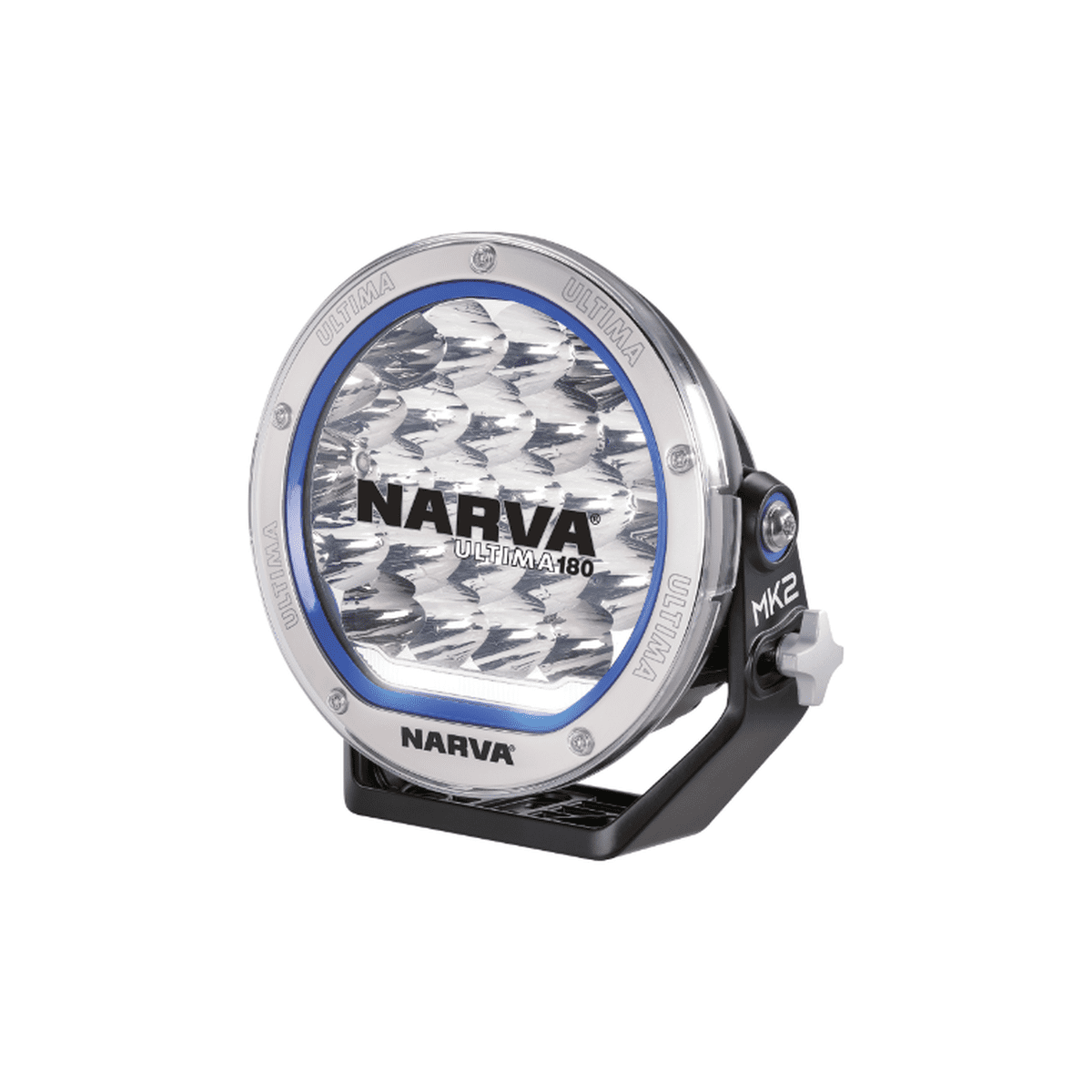 Narva Ultima 180 MK2 LED Light Satin Driving Light 180mm 9-33V 120W 5700K 71730S