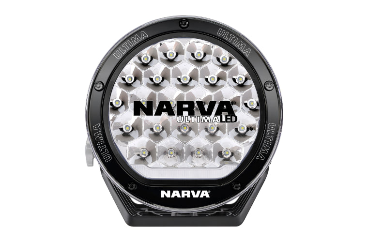 Narva Ultima 180 MK2 LED Black Driving Light 180mm 9-33V 120W 5700K 71730BK