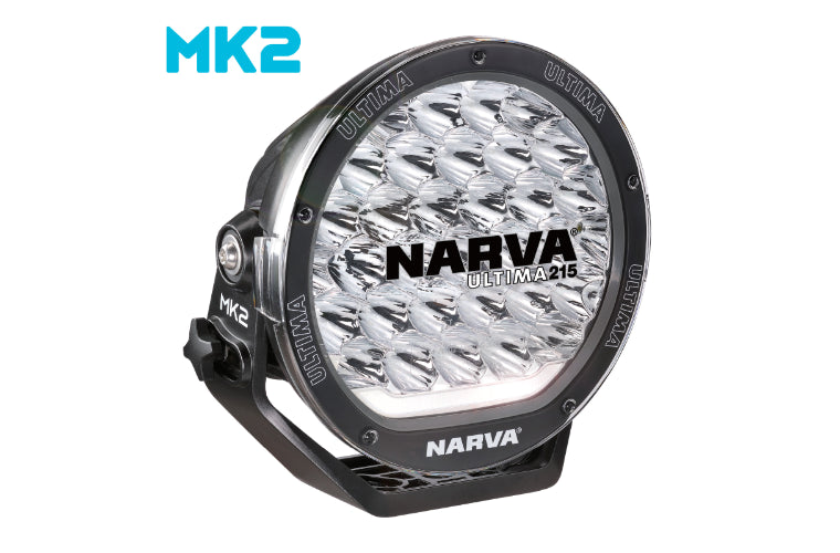 Narva Ultima 215 MK2 LED Black Driving Light 215mm 9-33V 165W 5700K 71740BK