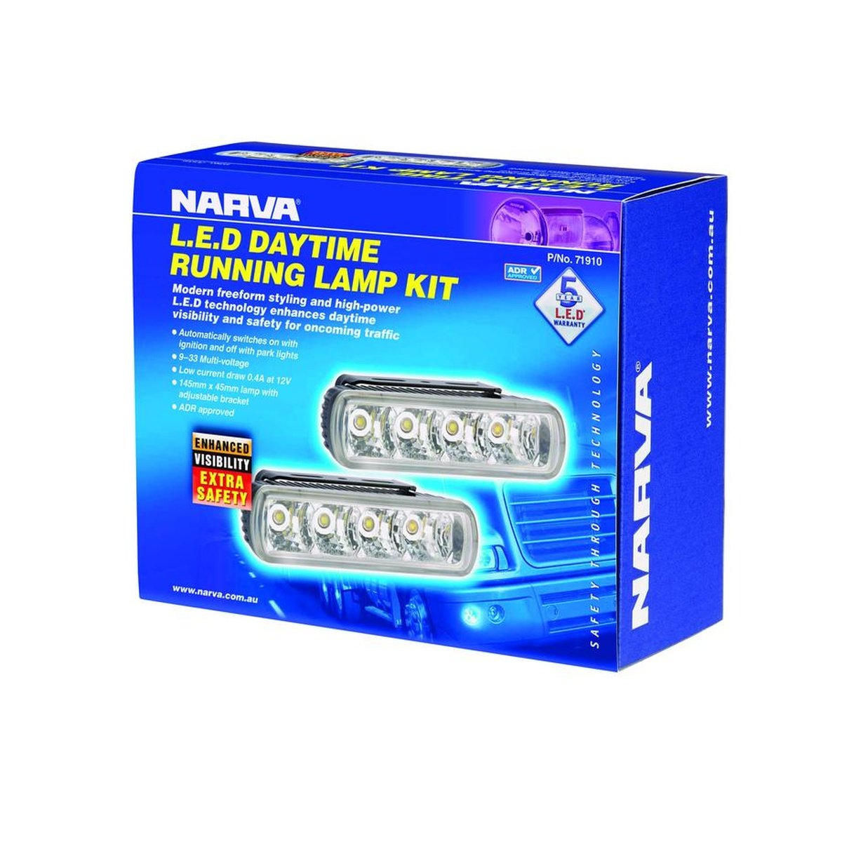 Narva LED Daytime Running Lamp Kit - 71910
