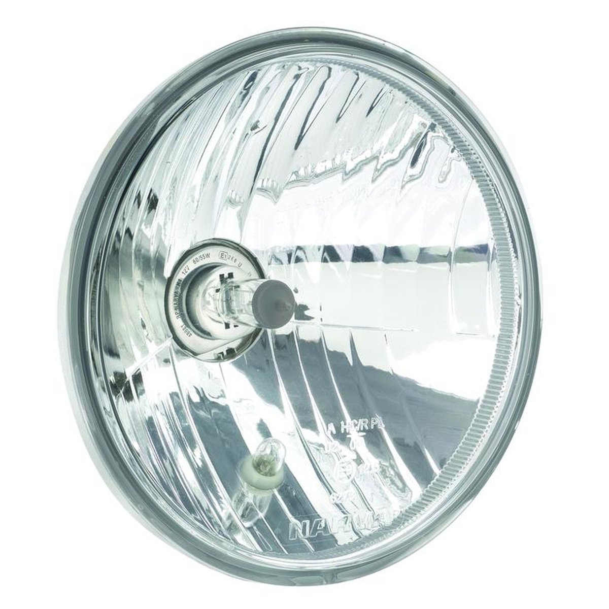 Narva 7" H4 Free Form Halogen Headlamp Conversion Kit 12V 60/55W - 72002