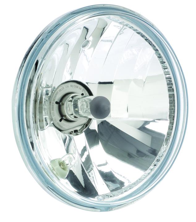 Narva 5 3/4" H4 Free Form Halogen Headlamp Conversion Kit 12V 100/55W - 72010