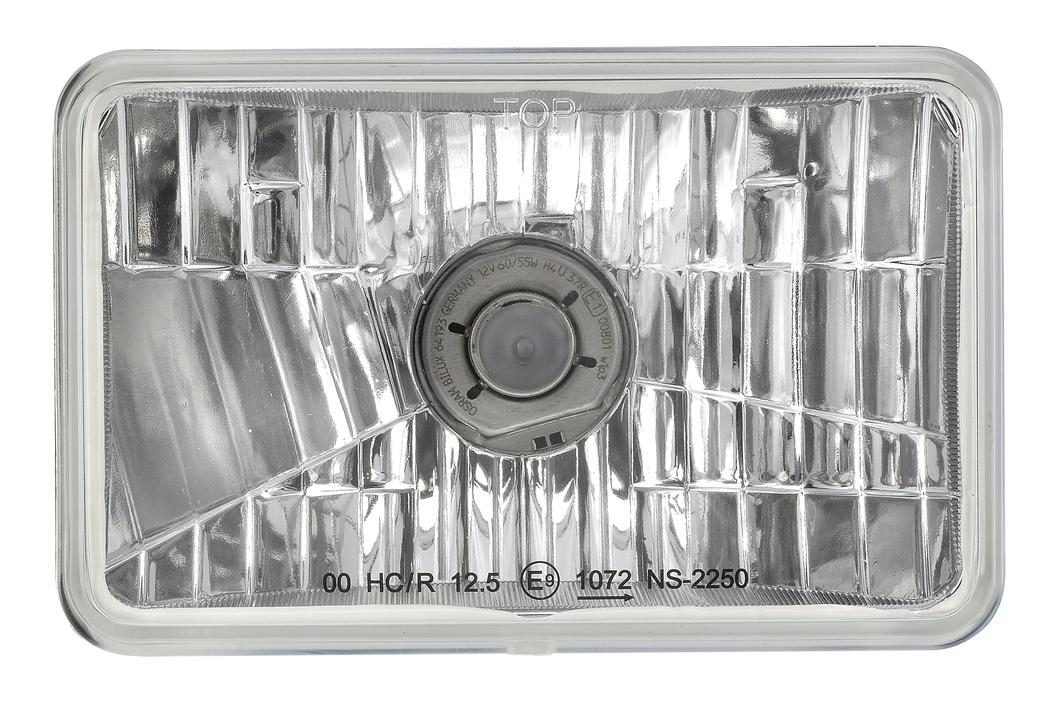 Narva H4 165X100mm Free Form Halogen Headlamp Conversion (Single) - 72016