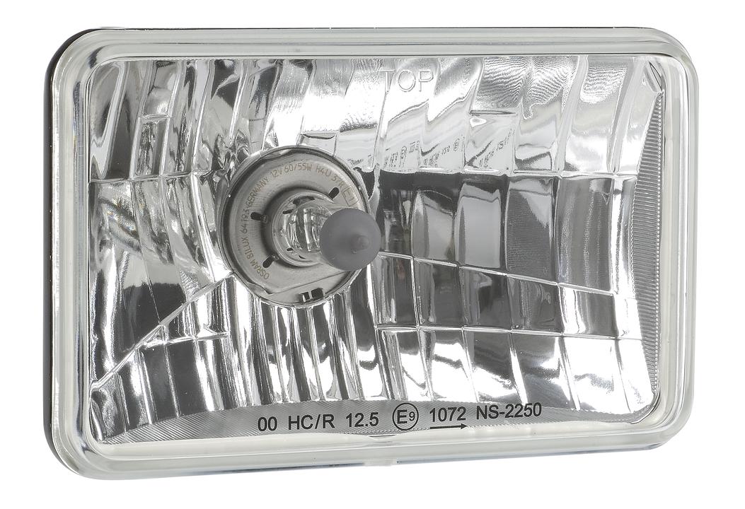 Narva H4 165X100mm Free Foam Halogen Headlamp Conversion Kit 12V 60/55W - 72018