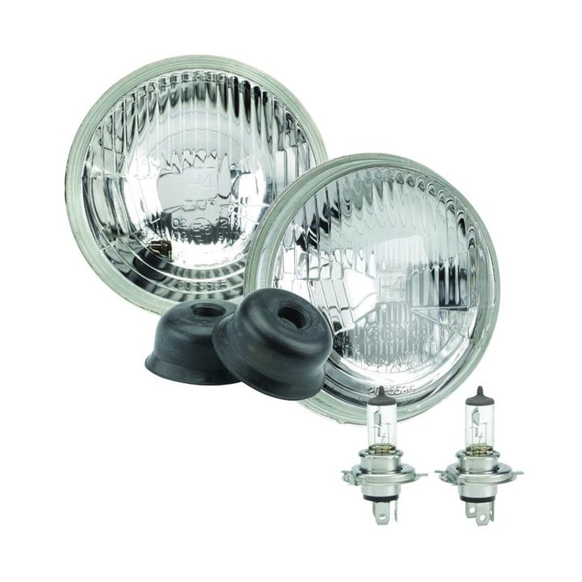 Narva 5 3/4" H4 Halogen Headlamp Conversion Kit 12V 60/55W - 72048