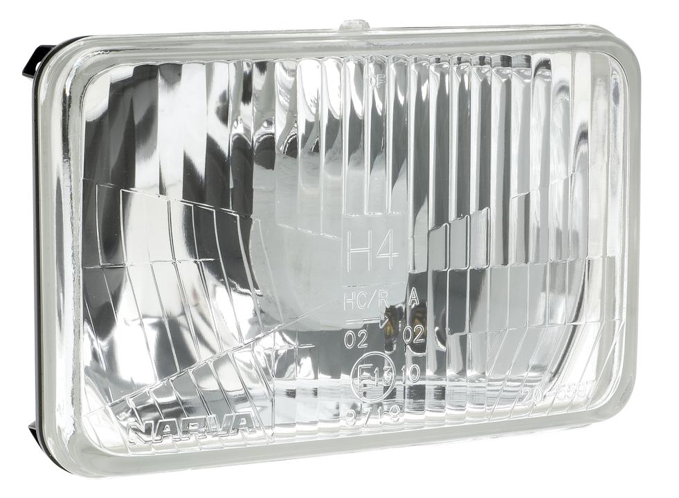 Narva H4 165X100mm Halogen Headlamp Conversion Kit 12V 60/55W - 72068