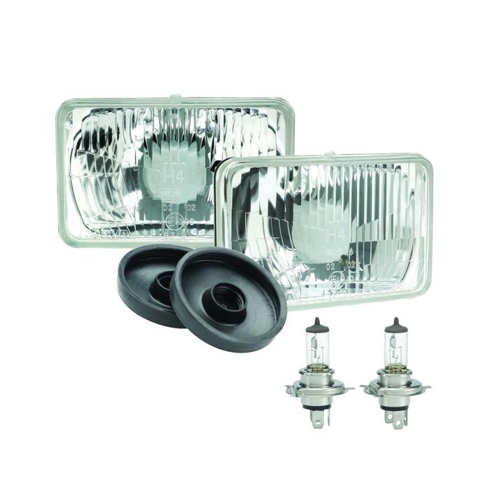 Narva H4 165X100mm Halogen Headlamp Conversion Kit 12V 60/55W - 72068