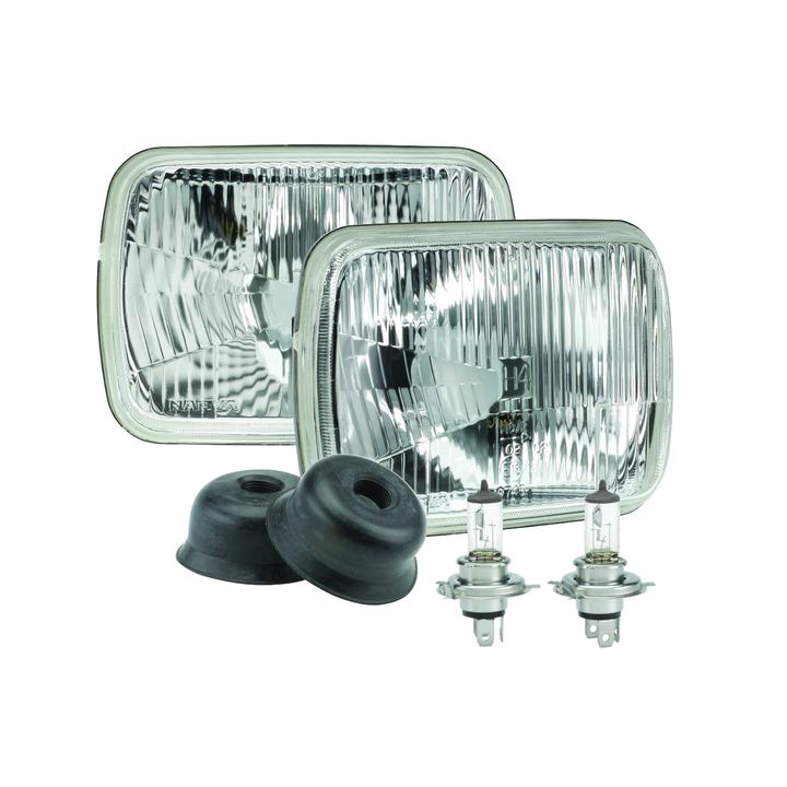 Narva H4 200X142mm Halogen Headlamp Conversion Kit 12V 60/55W - 72088